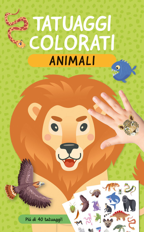 Animali. Tatuaggi colorati