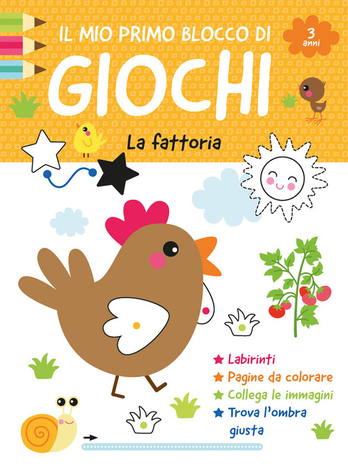 Il mio primo blocco di giochi. La fattoria
