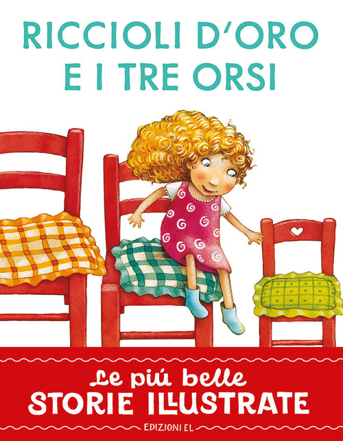 Riccioli d'Oro e i tre orsi. Stampatello maiuscolo