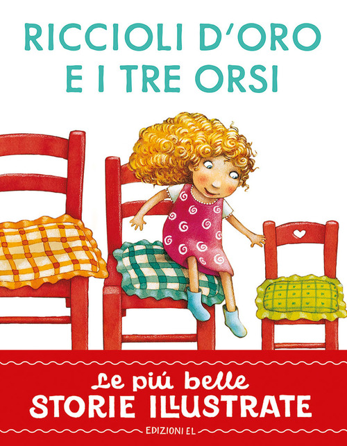 Riccioli d'Oro e i tre orsi. Stampatello maiuscolo