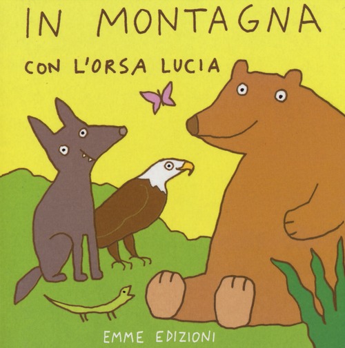 In montagna con l'orsa Lucia