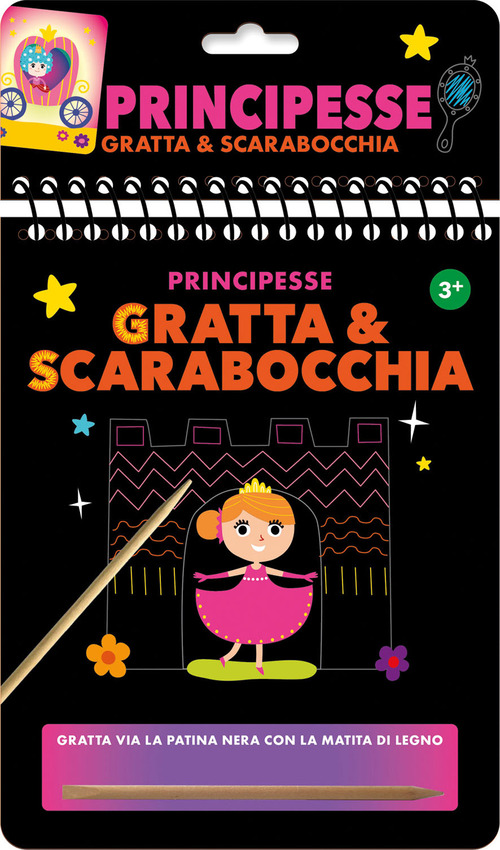 Principesse. Gratta e scarabocchia