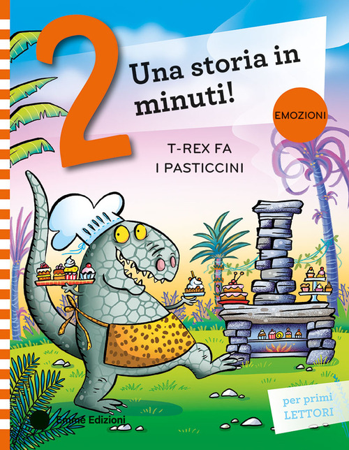 T-Rex fa i pasticcini. Stampatello maiuscolo