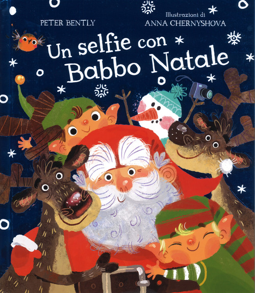 Un selfie con Babbo Natale