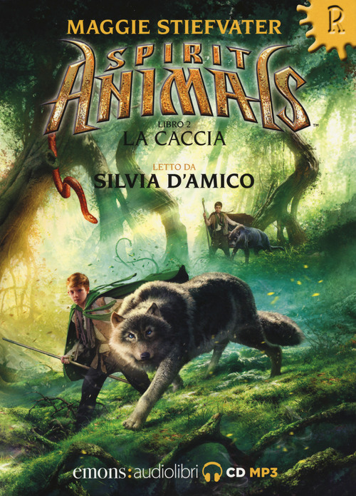 La caccia. Spirit animals letto da Silvia D'Amico. Audiolibro. CD Audio formato MP3