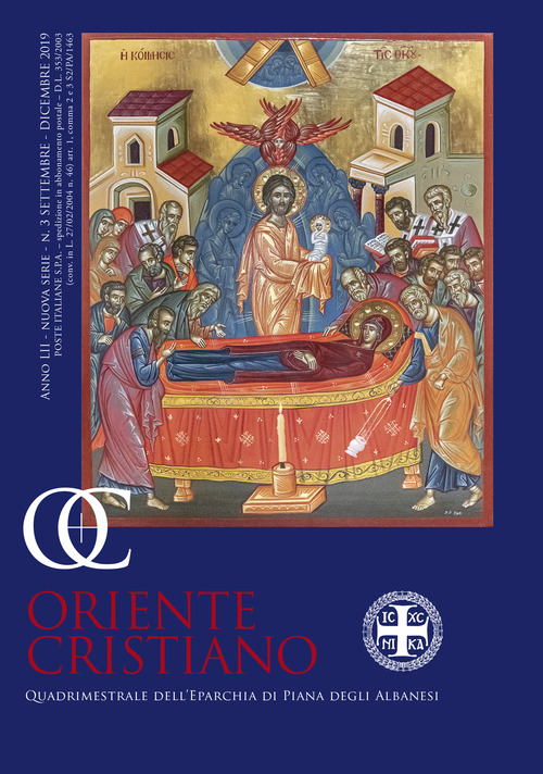 Oriente cristiano. Quadrimestrale dell'eparchia di Piana degli Albanesi