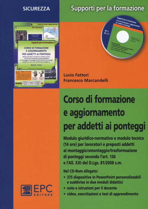 Corso di formazione e aggiornamento per addetti ai ponteggi