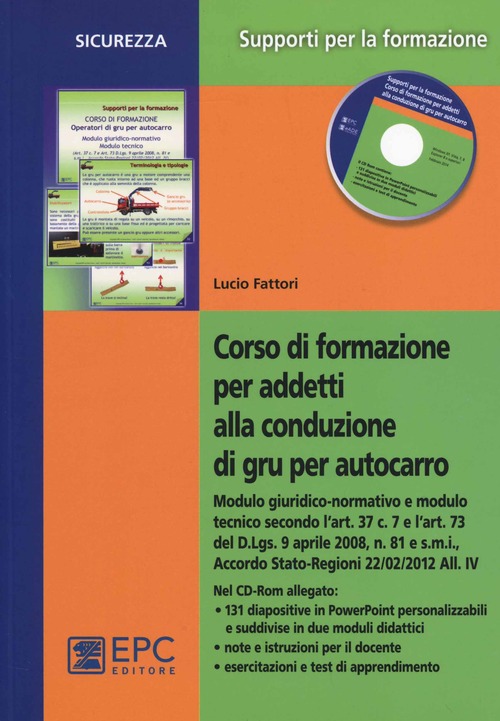 Corso di formazione per addetti alla conduzione di gru per autocarro