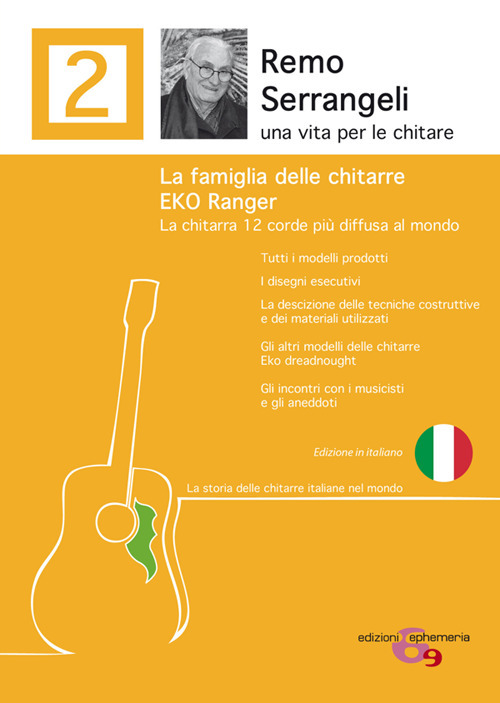 La famiglia delle chitarre Eko Ranger. La chitarra 12 corde più diffusa al mondo