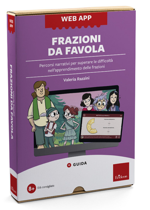 Frazioni da favola. Percorsi narrativi per superare le difficoltà nell'apprendimento delle frazioni. Web app