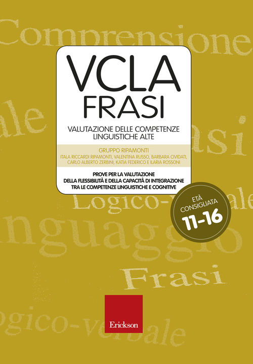 VCLA-Frasi. Valutazione delle competenze linguistiche alte