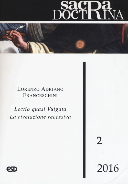 Lectio quasi vulgata 2016