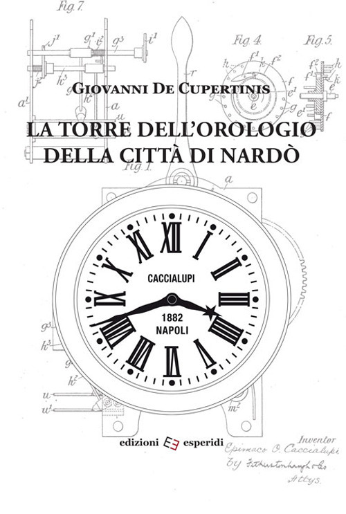 La torre dell'orologio della citt&agrave; di Nard&ograve;