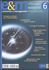 Economia & management