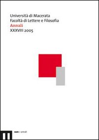 Annali della Facoltà di scienze della formazione dell'Università di Macerata