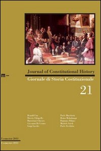 Giornale di storia costituzionale. Primo semestre 2011