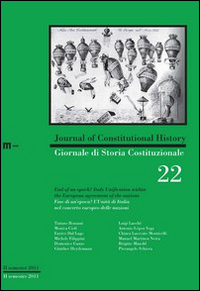 Giornale di storia costituzionale. Primo semestre 2012