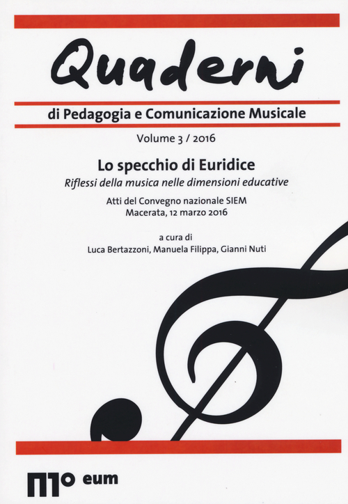 Quaderni di pedagogia e comunicazione musicale
