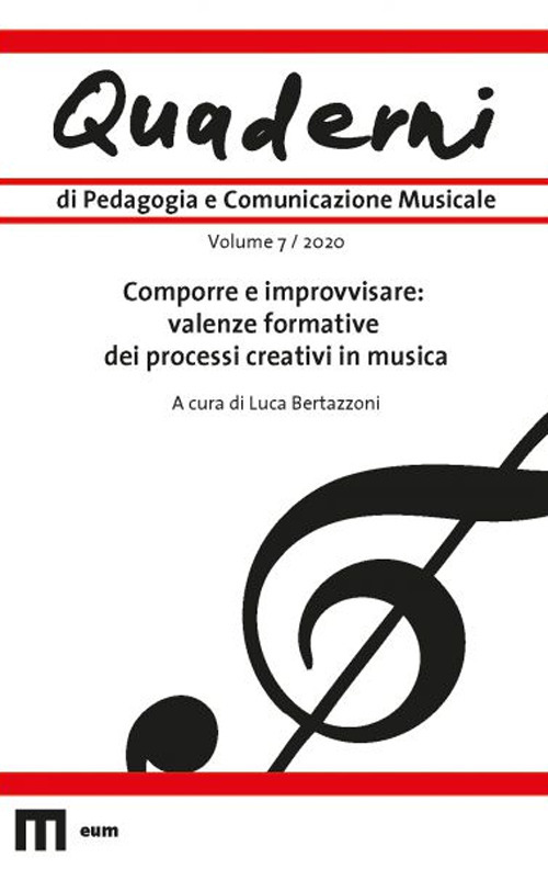 Quaderni di pedagogia e comunicazione musicale