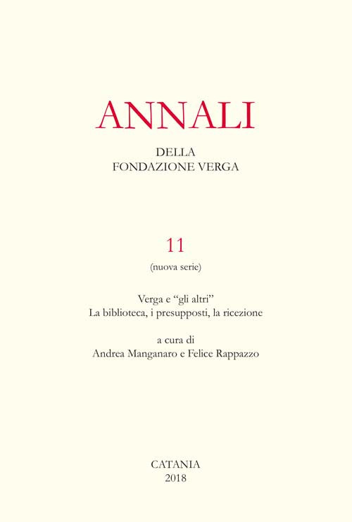 Annali della Fondazione Verga