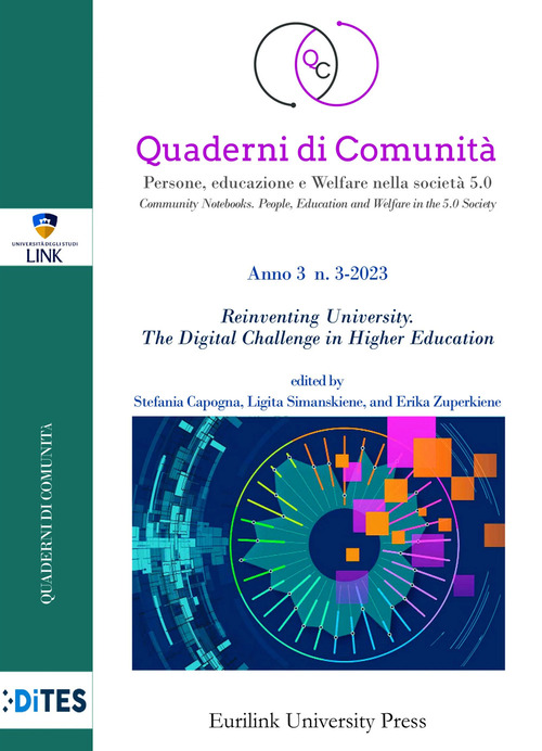 Quaderni di comunità. Persone, educazione e welfare nella società 5.0