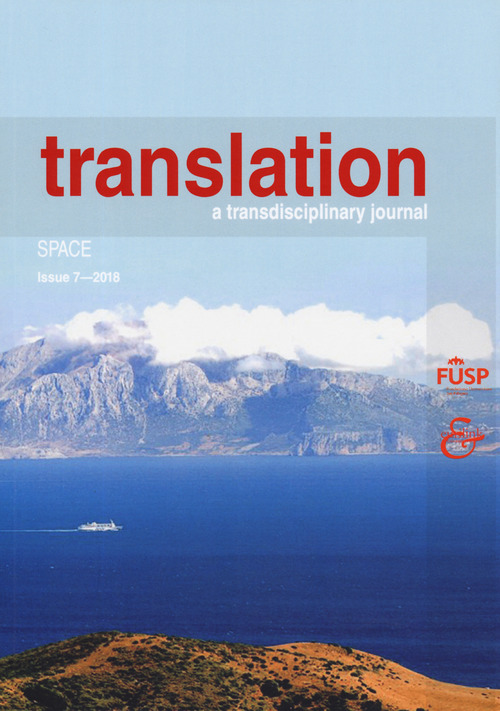 Translation. A transdisciplinary journal