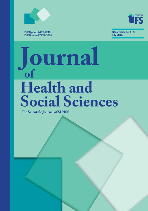 Journal of health and social sciences