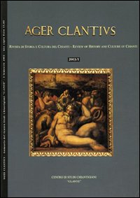 Ager Clantius. Rivista di storia e cultura del Chianti (2003). Ediz. italiana e inglese
