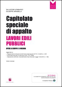Capitolato speciale di appalto. Lavori edili pubblici