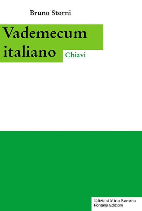 Vademecum italiano. Chiavi