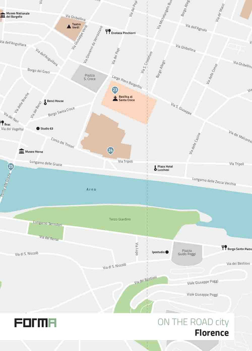 On the road city. Florence