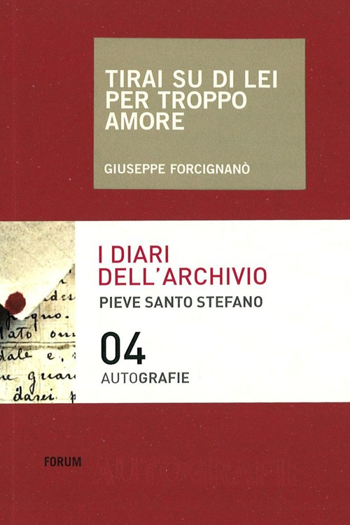 Tirai su di lei per troppo amore