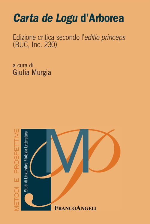 Carta de Logu d'Arborea secondo l'editio princeps (BUC, inc. 230)