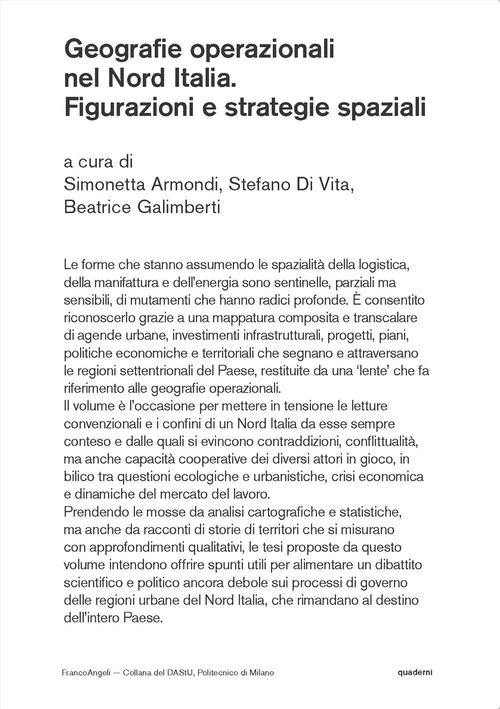 Geografie operazionali nel Nord Italia. Figurazioni e strategie spaziali