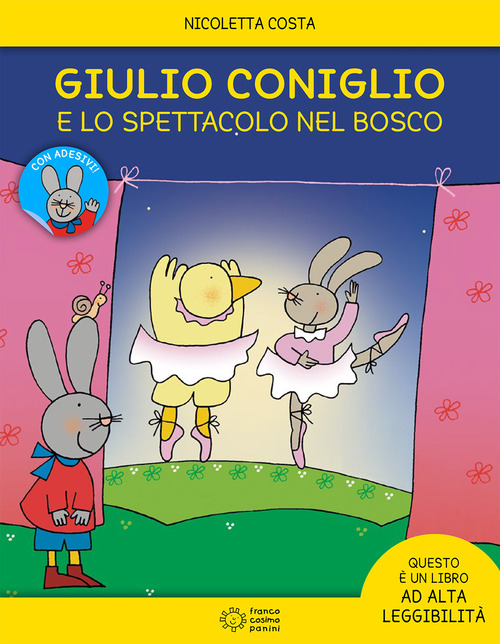 Giulio Coniglio e lo spettacolo nel bosco