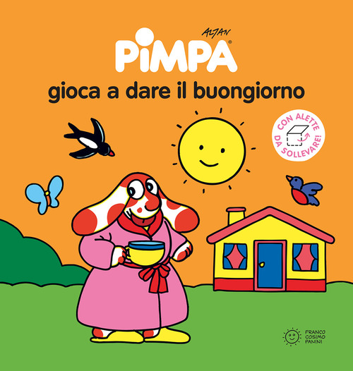 Pimpa gioca a dare al buongiorno