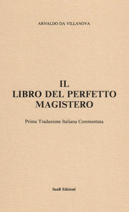 Il libro del perfetto magistero