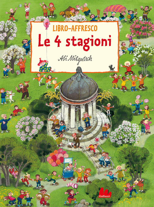 Le 4 stagioni. Libro-affresco
