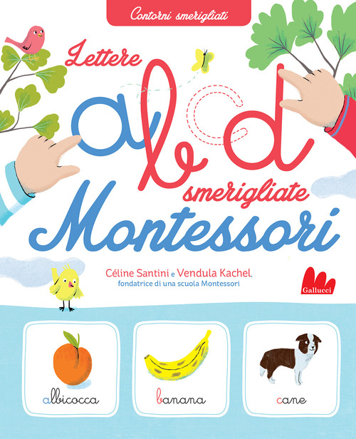 Lettere smerigliate Montessori