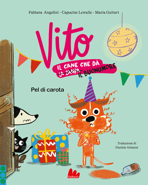 Pel di carota. Vito, il cane che d&agrave; il buonumore