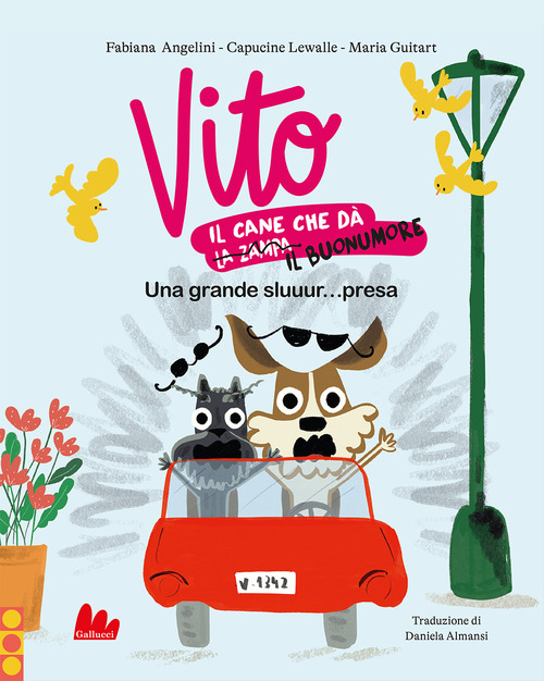 Vito, il cane che d&agrave; il buonumore. Una grande sluuur...presa