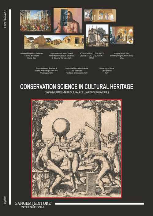 Conservation science in cultural heritage (formerly Quaderni di scienza della conservazione)
