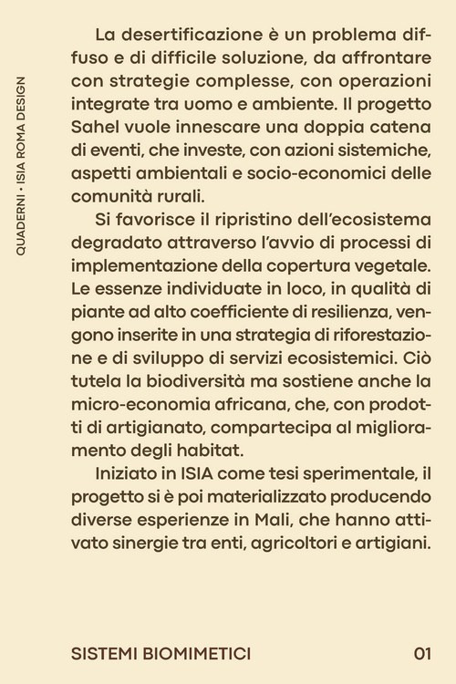 Quaderno Isia