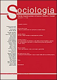 Sociologia. Rivista quadrimestrale di scienze storiche e sociali