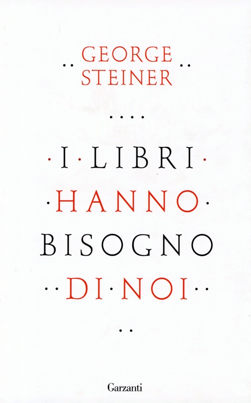 I libri hanno bisogno di noi