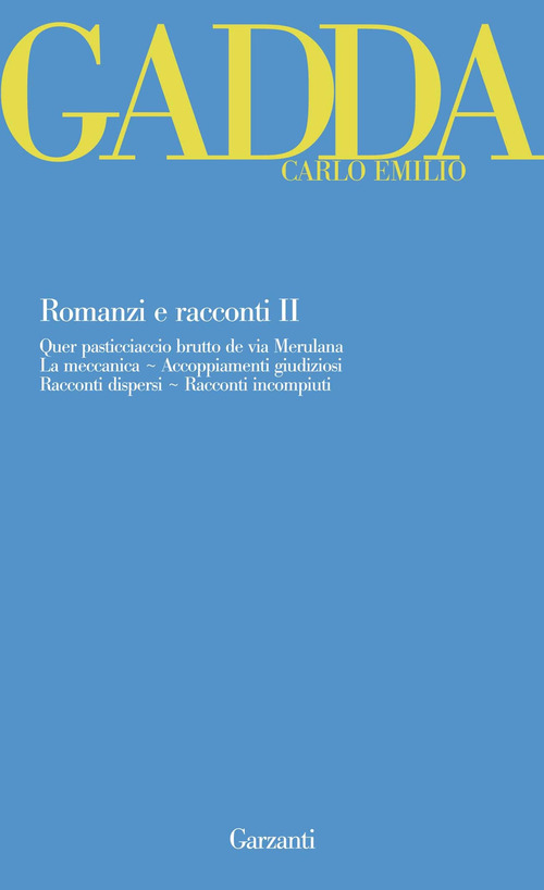 Romanzi e racconti