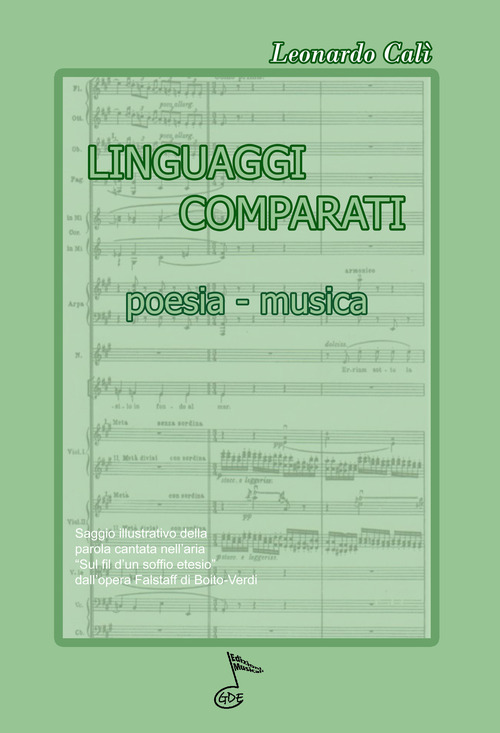 Linguaggi comparati. Poesia, musica
