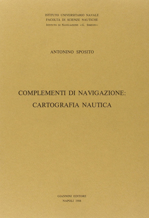 Complementi di navigazione: cartografia nautica