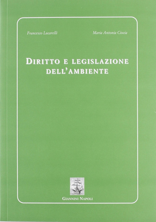 Diritto e legislazione dell'ambiente