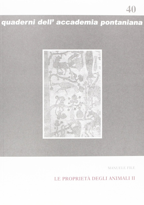 Le propriet&agrave; degli animali